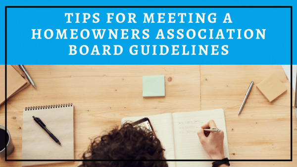 Tips for Meeting a Homeowners Association Board Guidelines in Bozeman